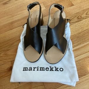 Marimekko Healed Sling Back Sandals